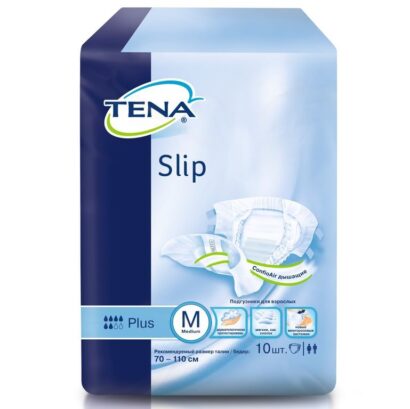 Подгузники для взрослых Plus Medium Tena Slip 10  шт