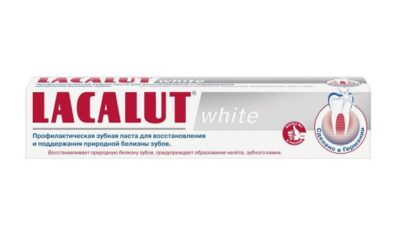 Зубная паста Lacalut White 75  мл