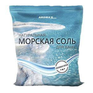 Соль морская натуральная для ванн Сосновые почки AROMA'Saules 1  кг