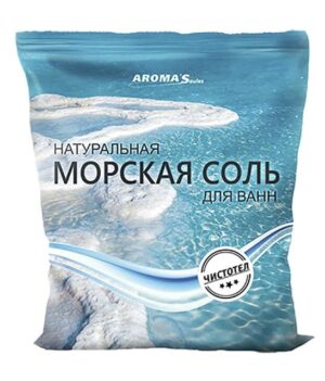 Соль морская для ванн Чистотел AROMA'Saules 1  кг