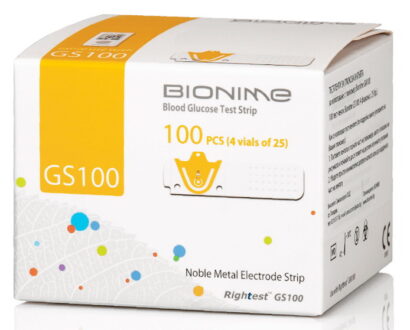 Тест-полоски GS 100д/глюком.100шт Bionime
