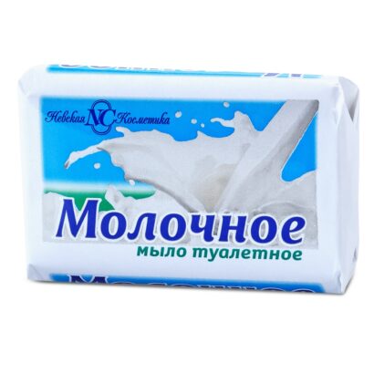 Туалетное мыло Молочное Невская Косметика 90  г