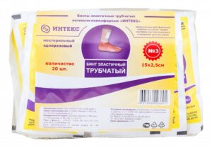 Бинт медицинский вязанный трубчатый N10 3