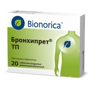 Бронхипрет ТП таблетки покрытые оболочкой N20 Bionorica Бронхипрет