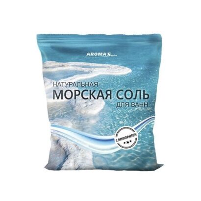 Соль для ванн морская С бишофитом AROMA'Saules 1  кг