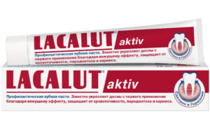 Зубная паста Lacalut Activ 50  мл