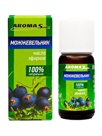 Масло эфирное Можжевельник AROMA'Saules 10  мл