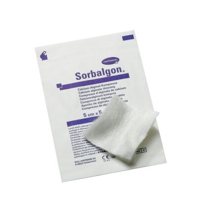 Повязка стерильная Sorbalgon (Сорбалгон) 5х5см Hartmann