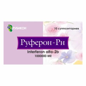 Руферон Рн суппозитории 1000000 МЕ N10