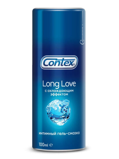 Гель-смазка с охлаждающим эффектом Contex Long Love 100  мл