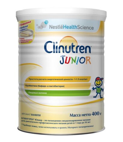 Сухая смесь Nestle Clinutren Junior 400  г