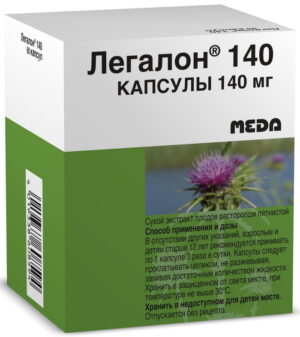 Легалон 140 капсулы 140мг N60