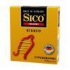 Презервативы ребристые Sico Ribbed 3  шт