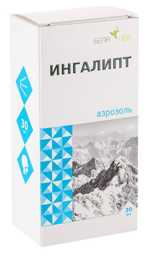 Ингалипт аэрозоль в баллонах 30мл