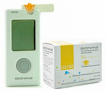 Глюкометр GM 100+тест-полоски N50 Bionime 1  шт