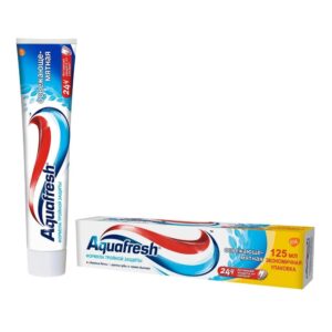 Зубная паста Освежающе-мятная Aquafresh Fresh&Minty 125  мл