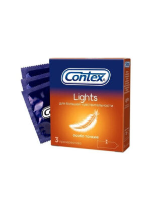 Презервативы особо тонкие Contex Lights 3  шт