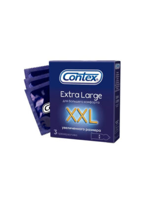 Презервативы увеличенного размера Contex Extra Large 3  шт