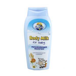 Молочко увлажняющее детское c растительным маслом и ромашкой Sowelu Body Milk 200  мл