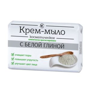 Крем-мыло с белой глиной Невская Косметика 90  г