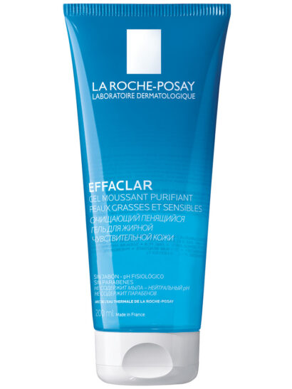 Очищающий пенящийся гель для умывания La Roche-Posay Effaclar 200  мл