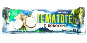 Гематоген с кокосом 40г Экзон