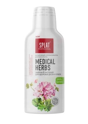 Ополаскиватель для полости рта Medical Herbs (Лечебные травы) Splat Professional 275  мл