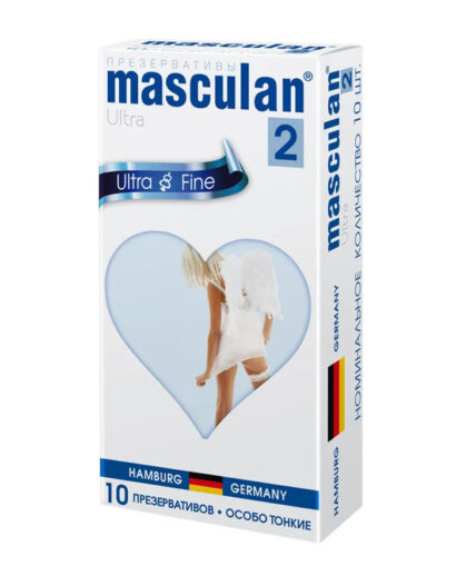 Презервативы Ultra Fine (Особо тонкий) Masculan 10  шт