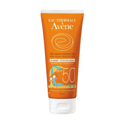 Детское солнцезащитное молочко SPF 50+ Avene 100  мл