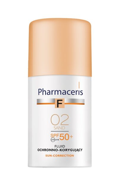 Защитный тональный флюид SPF50+ (тон: 02 песочный) Pharmaceris F 30  мл