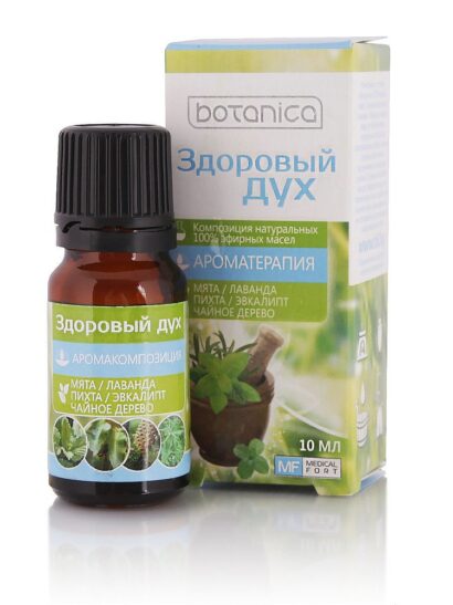 Ботаника Композиция масел Здоровый дух 10мл Botanica