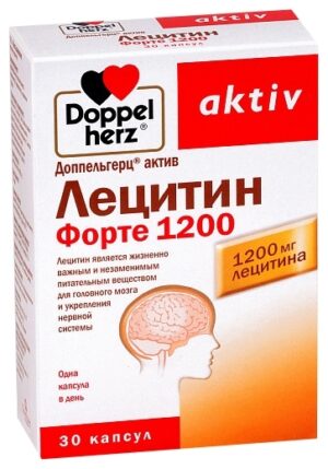 Доппельгерц актив Лецитин форте 1200 капсулы N30 Doppelherz