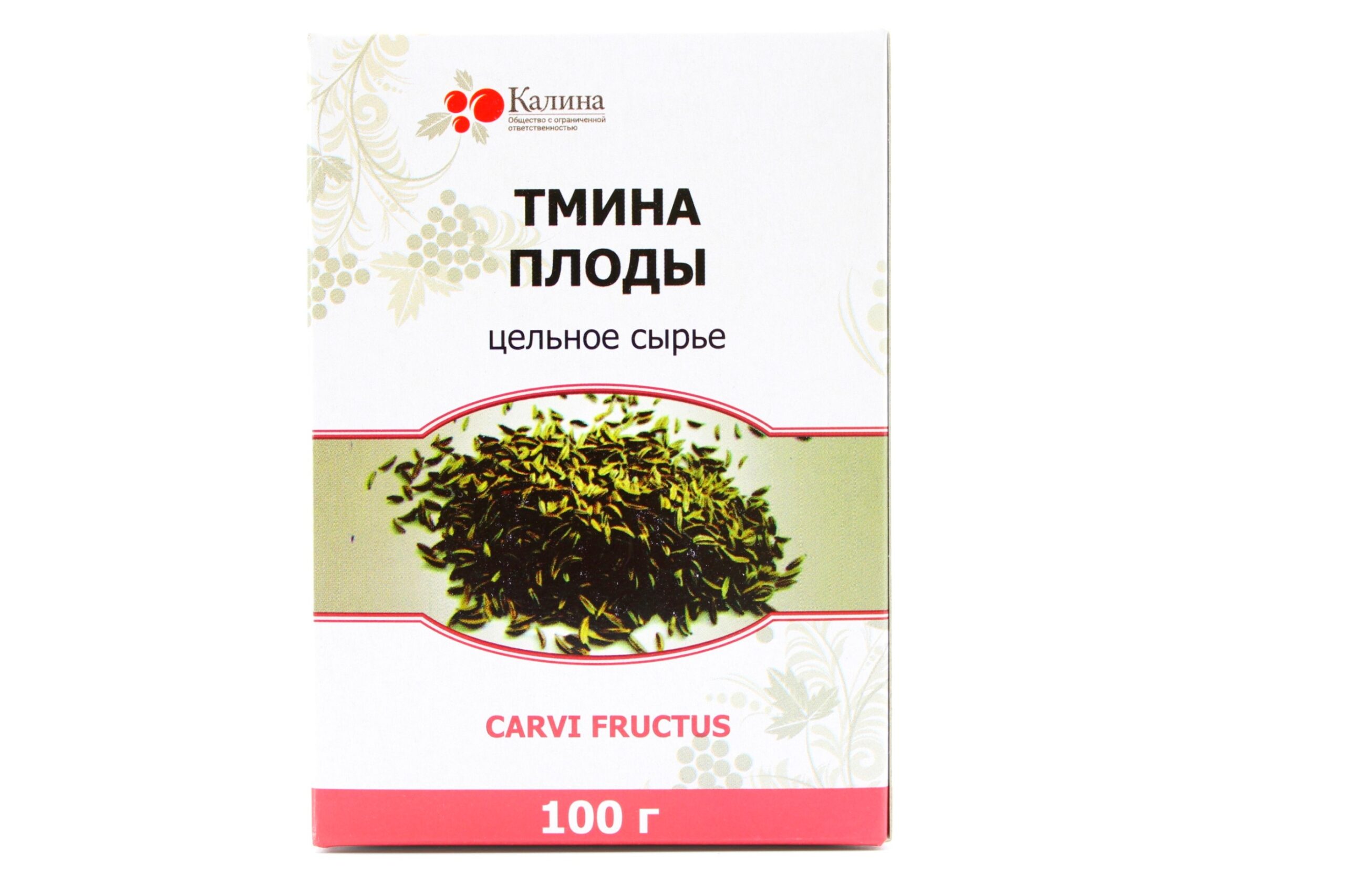 Купить Тмина плоды 100г Калина 1 с доставкой по Минску или самовывозом .