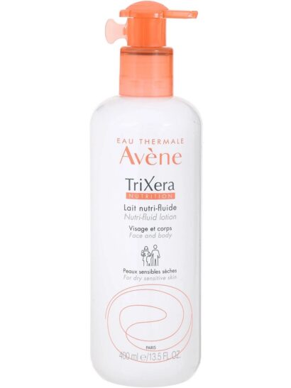 Легкое питательное молочко Avene TriXera Nutrition 400  мл