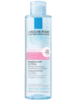 Мицеллярная вода для чувствительной и склонной к аллергии кожи лица и глаз La Roche-Posay Очищение 200  мл