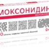 Моксонидин таблетки покрытые оболочкой 0.4мг N30