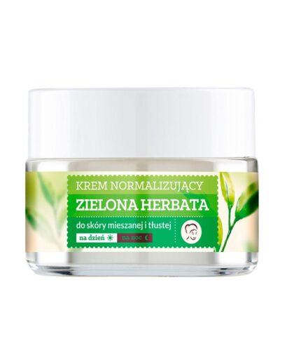 Крем для лица нормализующий Зеленый чай день/ночь Farmona Herbal Care 50  мл