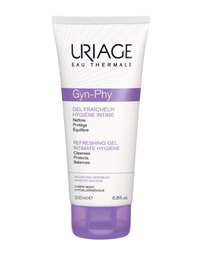 Гель для интимной гигиены освежающий Uriage Gyn-Phy 200  мл