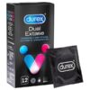 с анестетиком Durex Dual Extase 12  шт