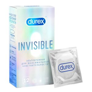 Презервативы ультратонкие для максимальной чувствительности Durex Invisible 12  шт