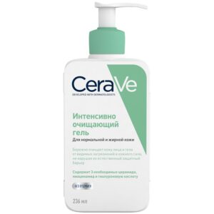 Интенсивно очищающий гель для нормальной и жирной кожи CeraVe 236  мл