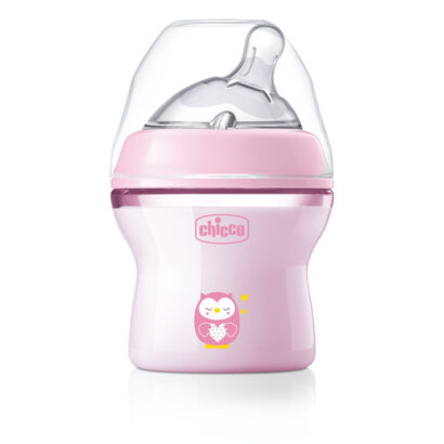 Chicco N.F.Бут.с сил.сос.роз.0+150мл с накл.и флексор. Chicco