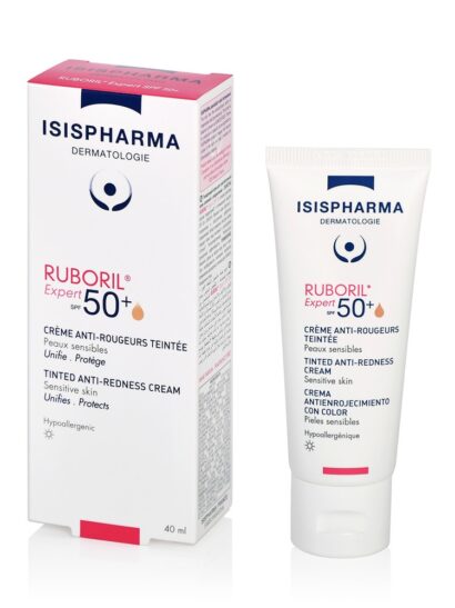 Крем д/чувствит. кожи склонной к покраснению с SPF 50+ ISISPHARMA Ruboril 40  мл