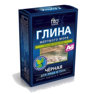 Глина черная "мертвого моря" 100г Fito Косметик