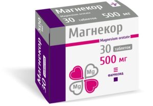 Магнекор таблетки 500мг N30