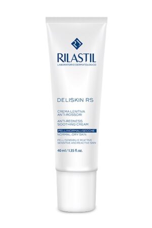 Успокаивающий крем-флюид против покраснений для нормальной и сухой кожи Rilastil Deliskin 40  мл