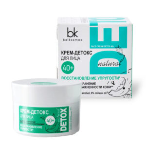 Крем-детокс для лица 40+ Сохранение увлажненности кожи и восстановление упругости Belkosmex Detox 48  г