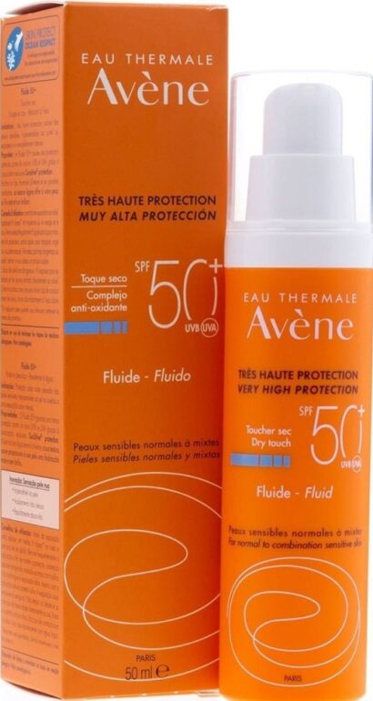 Солнцезащитный флюид SPF50+ Avene Sun 50  мл