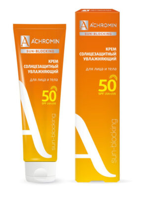 Крем солнцезащитный Экстра-защита для лица и тела SPF 50 Achromin 100  мл
