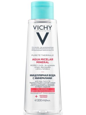 Мицеллярная вода с минералами для чувствительной кожи Vichy Purete Thermale 200  мл